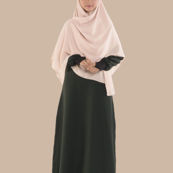 Jubah Anis Dark Emerald Green