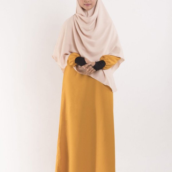 Jubah Anis Mustard