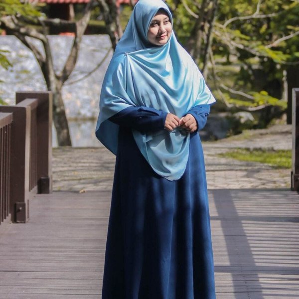 Jubah Sharifah Dark Turquoise